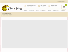 Tablet Screenshot of chocncheezz.com